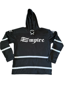 Empire Hockey style hoodie BLACK